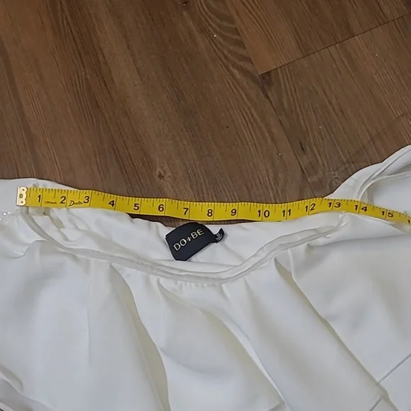 DO+BE‎ One Shoulder Cream Dress - Picture 5 of 11